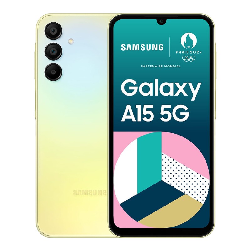 Samsung Galaxy A15 5G Jaune (128 Go - 4 Go)